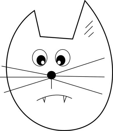 cat  illustration vector graphicsのイラスト素材