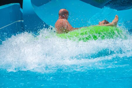 Orlando, Florida. May 20, 2019. People having fun Karakare curl at Aquatica in International Drive area (7)のeditorial素材