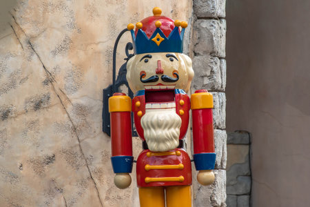 Orlando, Florida. November 06, 2019. Top view of English Nutcracker at Seaworld 7