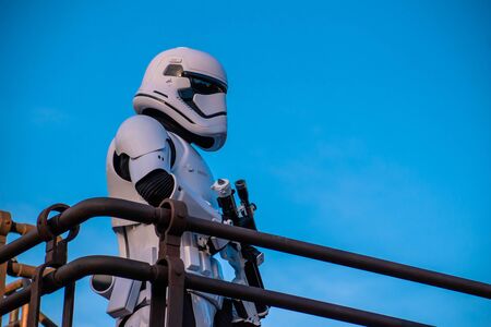 Orlando, Florida. November 27, 2019. Stormtrooper at Hollywood Studios (86)のeditorial素材