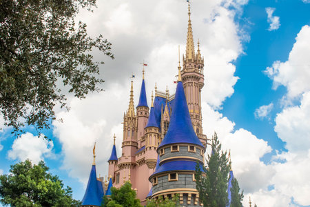 Orlando, Florida. September 02, 2020. Partial view of at Magic Kingdom (138)のeditorial素材