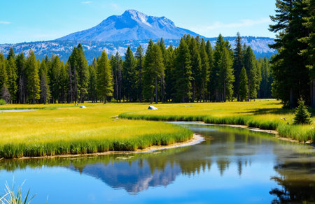 Grand Teton National Park in Wyoming in the United States of Americaの素材