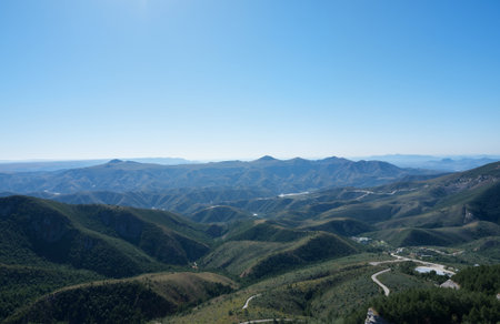 Mountain landscape. View from the top of Mount Ai-Petriの素材