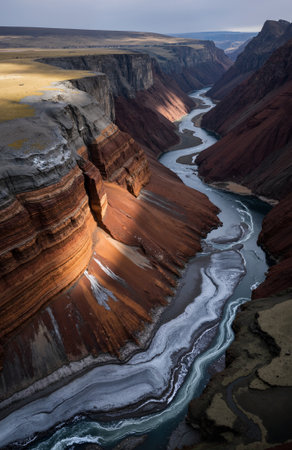 Colorado River in Glen Canyon National Recreation Area, Colorado, USA.の素材