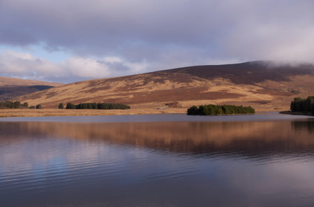 Loch Lomond, Lake District, Cumbria, Englandの素材