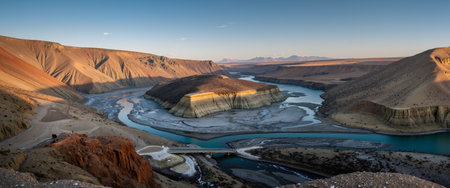 Green Terraced Rice Field in Pa Pong Piang, Mae Chaem, Chiang Mai, Thailandの素材