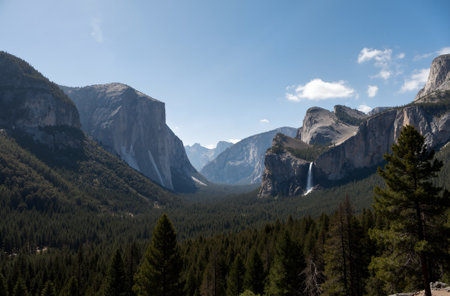 Yosemite National Park, California, United States of America.の素材