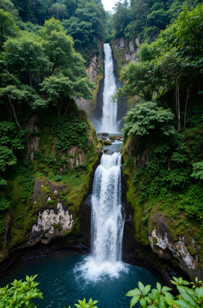 Takachiho Falls, Takachiho, Japanの素材