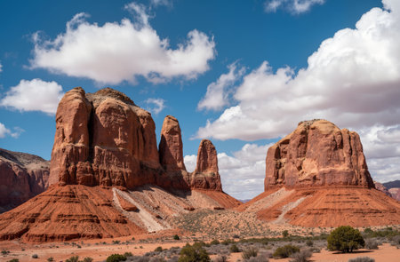 The Buttes of Capitol Reef National Park in United States of Americaの素材