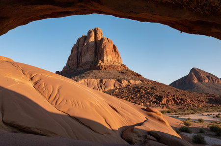 Monument Valley Navajo Tribal Park in Arizona, United States of Americaの素材