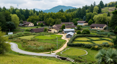 Village in South Korea,Gyeongju\\"\"\""の素材