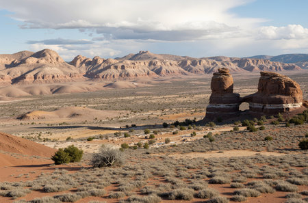 Arches National Park in Utah, United States. Famous landmark.の素材