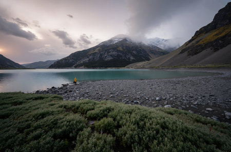 Laguna Esmeralda, Patagonia, Argentinaの素材