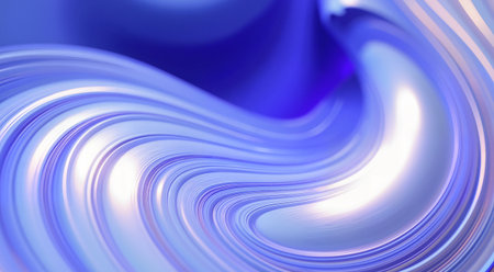 abstract blue background with some smooth lines in it (see portfolio for more in this series)の素材