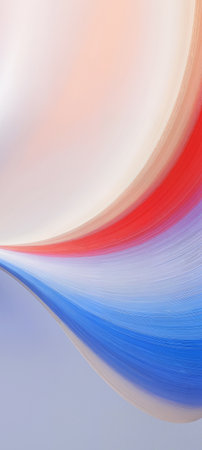 abstract background with smooth lines in red, blue and white colorsの素材