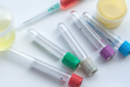 lab equipments :  Blood tube,needle,Syring, urine box, sputum box.