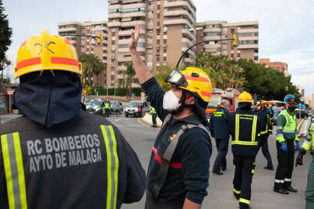 MÃLAGA, SPAIN - APRIL 11, 2020.のeditorial素材