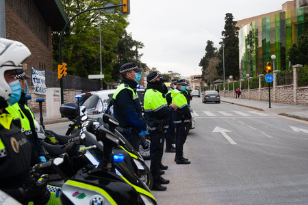 Malaga, Spain. 16th Apr 2020. Covid-19 Tribute applause to health personnel of the Hospital Carlos...