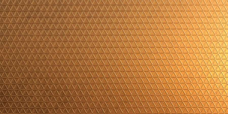 gold 3d pattern may be used as a greeting, invitation background or copy space.の写真素材