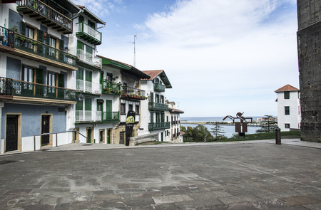 Armas square and bidasoaの写真素材