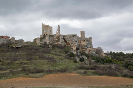 Castle Ruins Calatañazorの写真素材