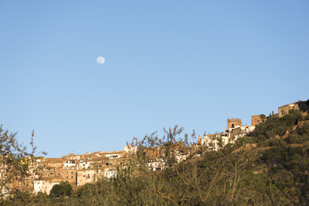By the village of Vilafames in Castellonの写真素材