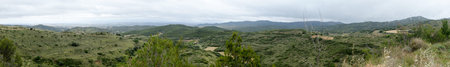 The village of Ujue in Navarre, Spain