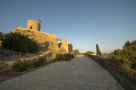 Blanes on the Costa Brava from the castle, Gironaのeditorial素材