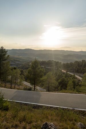Mountains in prat del comte de Tarragona, Spainの写真素材
