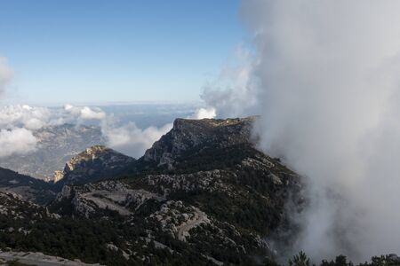 Route through the mont caro of Tarragona, Spainの写真素材