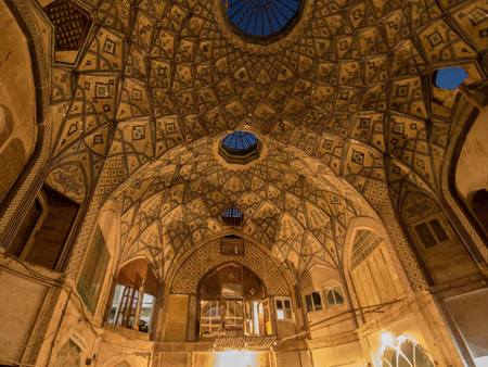 Bazaar at Kashan, Iranのeditorial素材