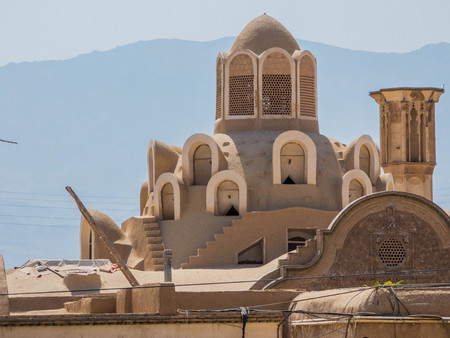 Building at Kashan, Iranの写真素材