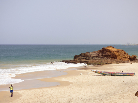 Senegal beachの写真素材