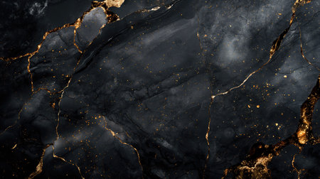Black gold marble texture background pattern with high resolution. High resolution photo. Luxury background for design.の素材