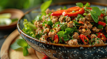 Thai Larb dishの素材