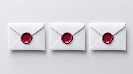 Stylish flat surface presentation highlighting luxurious invitations and formal greeting cards
