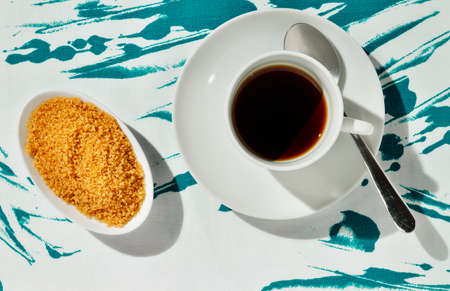 Cup of coffee still lifeの写真素材