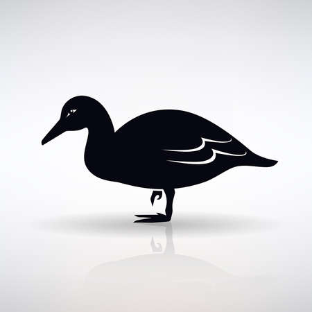 lame duck symbol on light backgroundのイラスト素材