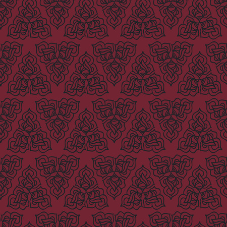 Abstract floral seamless pattern.Vintage texture.Vector background for your designのイラスト素材