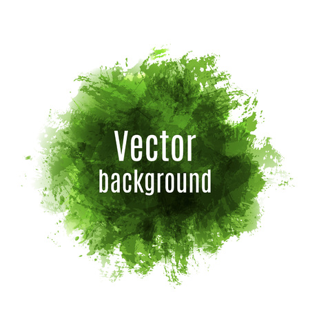 Abstract  background with paint stains, brush strokes and blots. Imitation of watercolor.Vector illustrationのイラスト素材