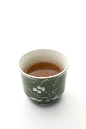 Traditional cup of chinese breakfast teaの写真素材
