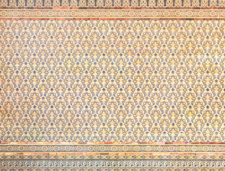 tile wall royal gothic backgroundの写真素材