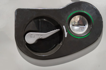 vending Machine Coin insert space