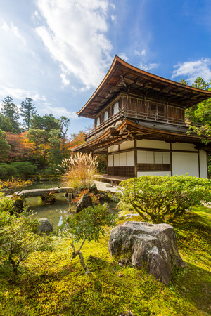 Kyoto Silver Pavillion Ginkakuji temple, Japanのeditorial素材