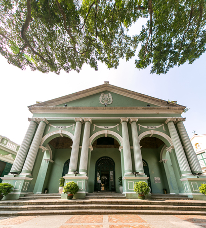 Dom Pedro V Theatre Macau Chinaのeditorial素材