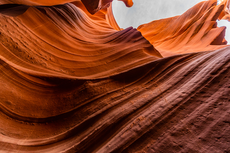 Lower Antelope Canyon in the Navajo Reservation near Page, Arizona USAの写真素材