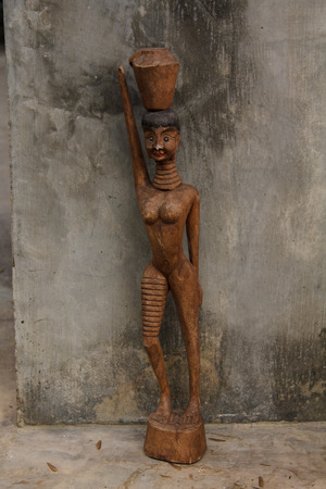 sculptured woodの写真素材