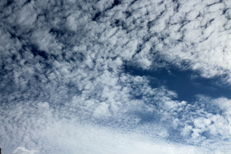 Blue sky and cloud beautifulの写真素材