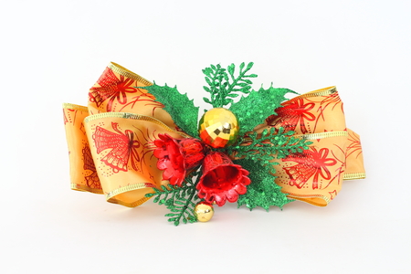 Keane red Christmas bell two.の写真素材