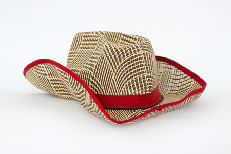 Cowboy hat on a white background.の写真素材
